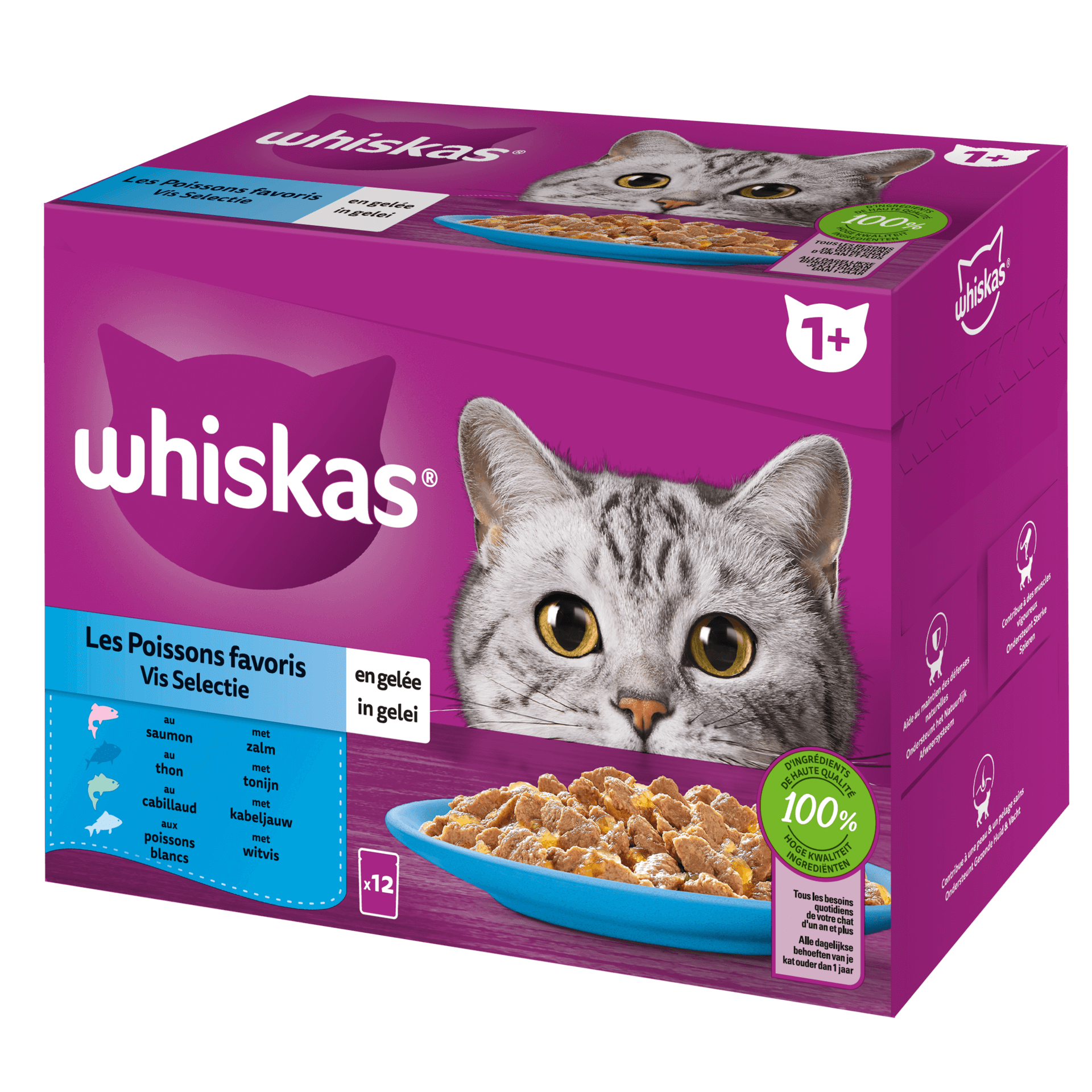 WHISKAS® Sachets Fraîcheur Les 