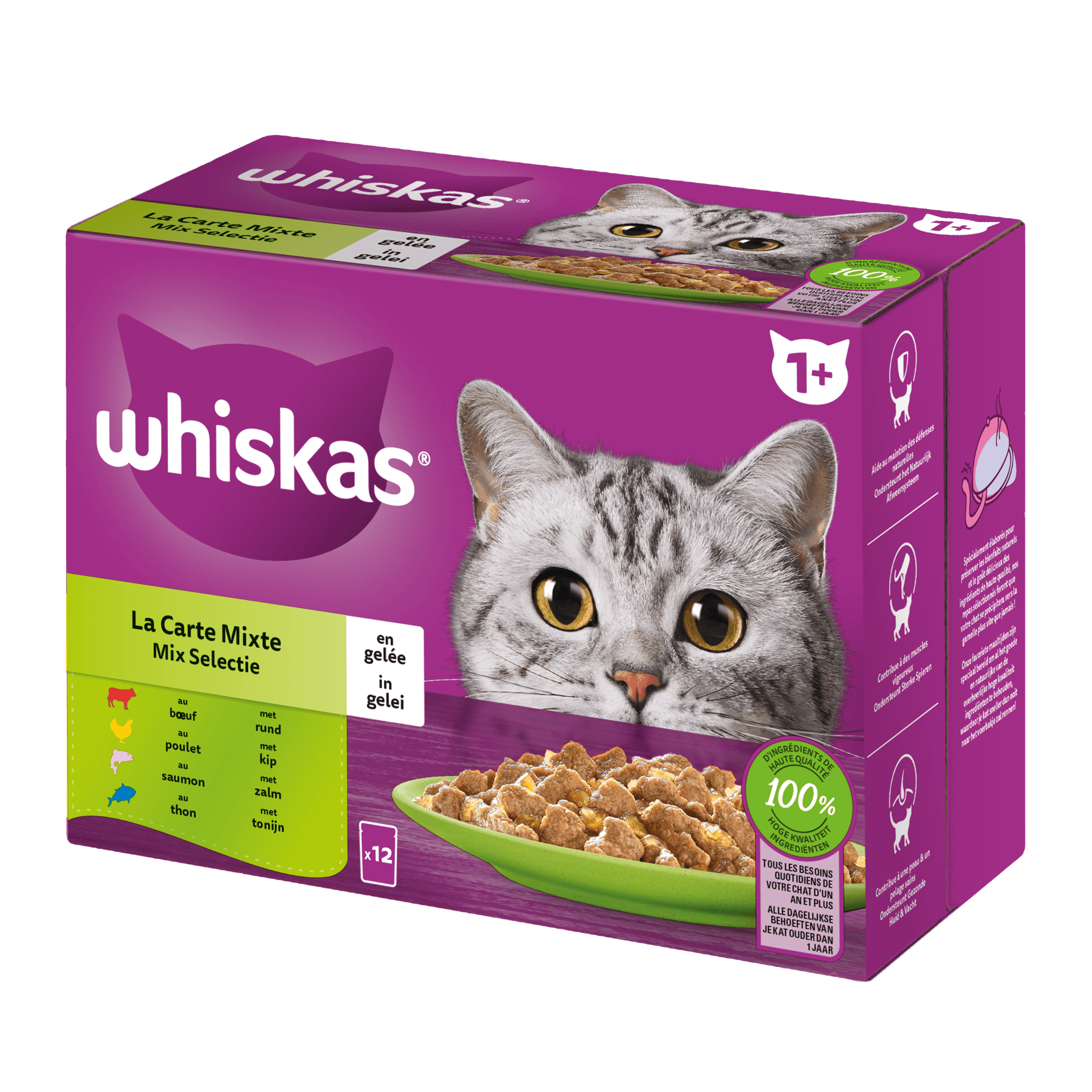 WHISKAS® Sachets Fraîcheur La Carte 
