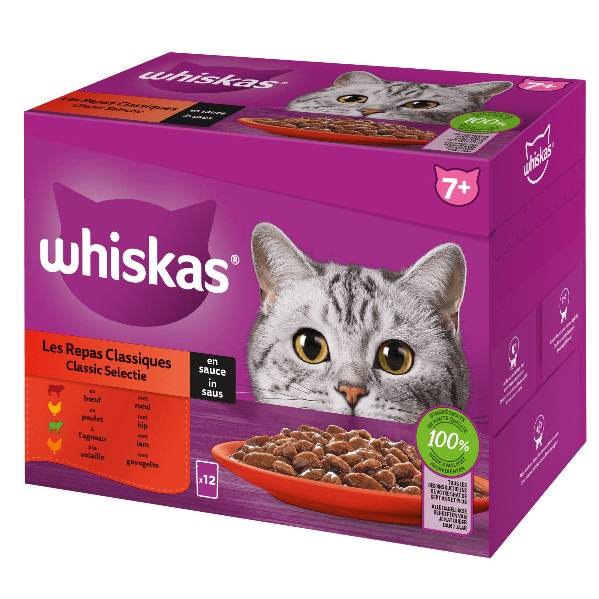 WHISKAS® Sachets Fraîcheur Les Repas 