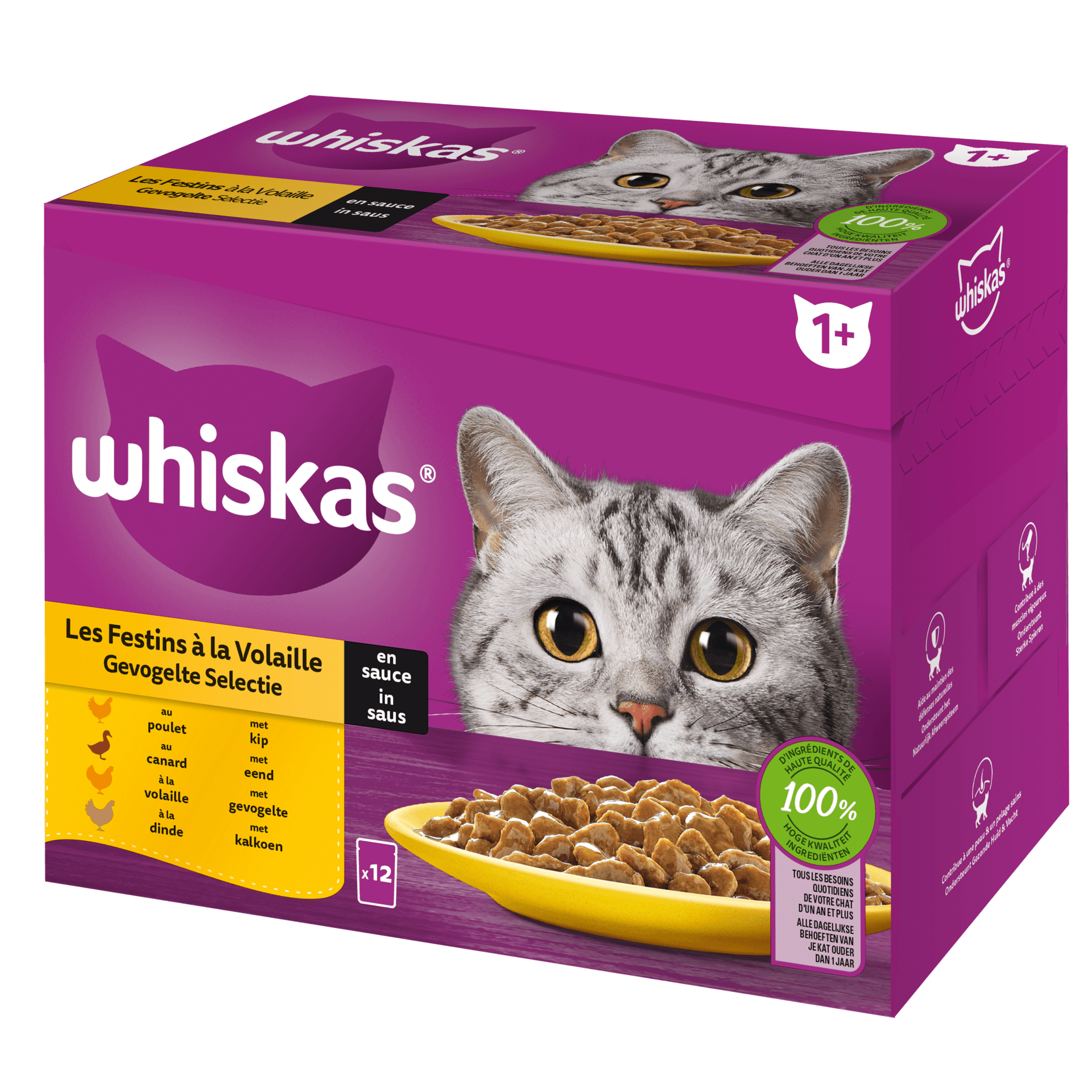 WHISKAS® Sachets Fraîcheur Les Festins 