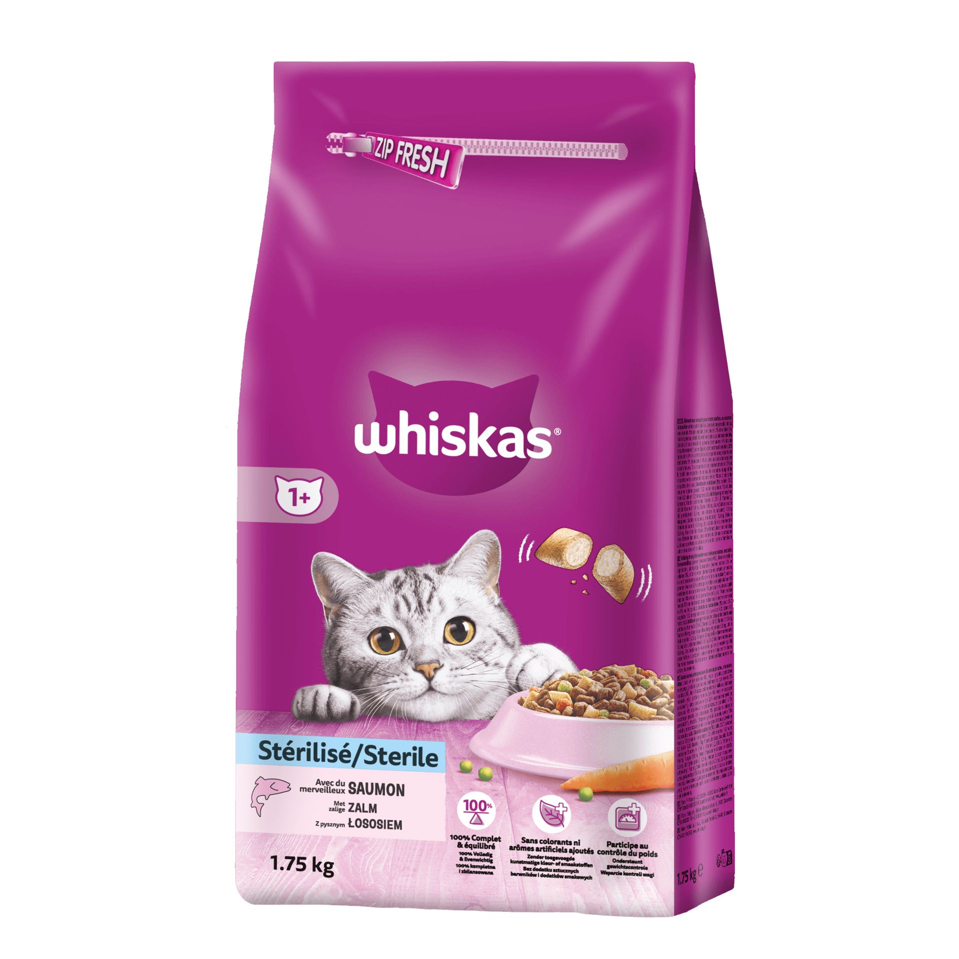 Sec Sterile au Saumon